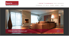 Desktop Screenshot of leers-immobilien.de