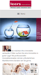 Mobile Screenshot of leers-immobilien.de